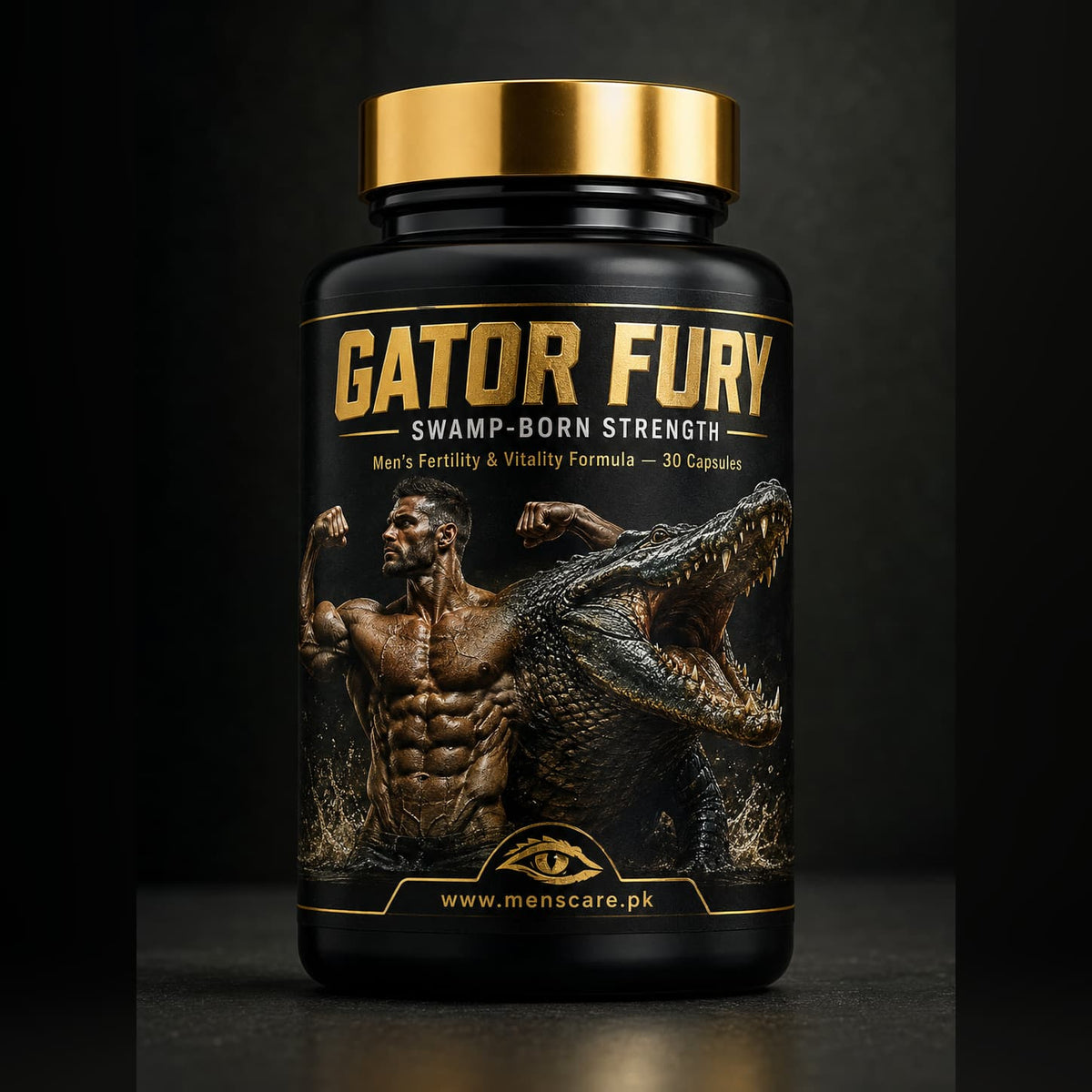 Gator Fury Men’s Fertility & Vitality Formula – 30 Capsules