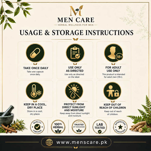 Herbal Medicine for Men Stamina Energy and Power